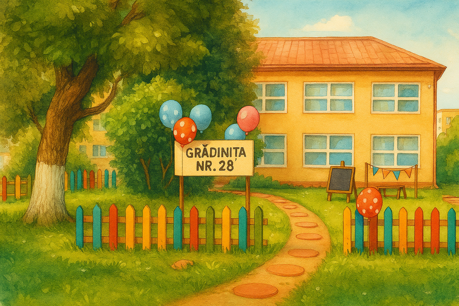 Ilustrație Grădinița cu Program Prelungit Nr. 28 Baia Mare